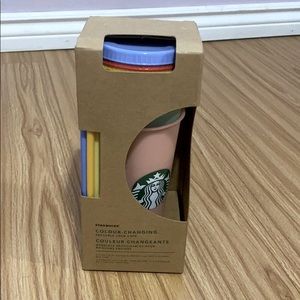 Starbucks colour changing cups